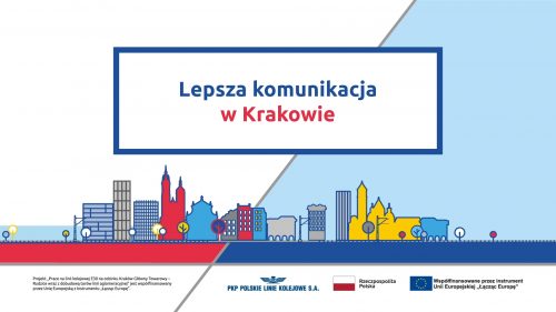 Film plansza "Lepsza komunikacja w Krakowie"